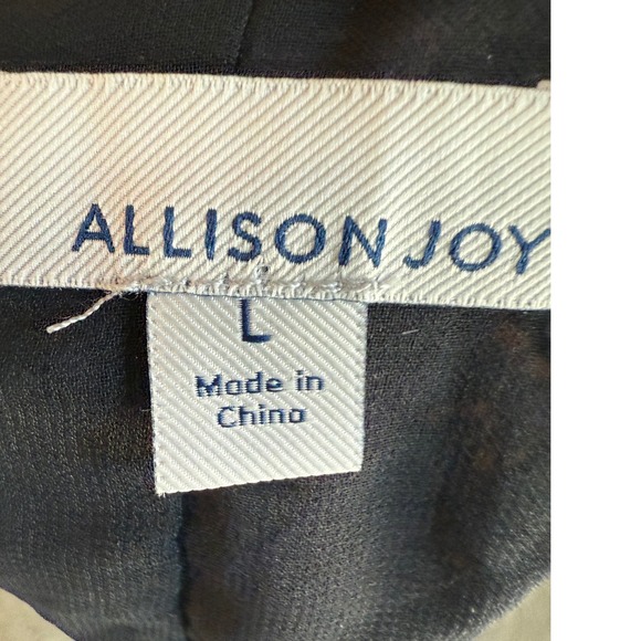 Allison Joy Cami Top Animal Print V-Neck‎ Sleeveless Purple Orange L - Picture 6 of 6